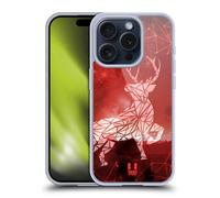 HEAD CASE GEOMETRIC WILDLIFE CUSTODIA COVER MORBIDA IN GEL PER APPLE iPHONE