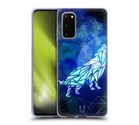 HEAD CASE GEOMETRIC WILDLIFE CUSTODIA COVER MORBIDA IN GEL PER SAMSUNG PHONES 1