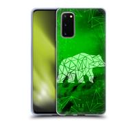 HEAD CASE GEOMETRIC WILDLIFE CUSTODIA COVER MORBIDA IN GEL PER SAMSUNG PHONES 1