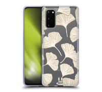HEAD CASE GINGKO LEAF PATTERNS CUSTODIA COVER MORBIDA IN GEL PER SAMSUNG PHONE 1