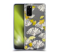HEAD CASE GINGKO LEAF PATTERNS CUSTODIA COVER MORBIDA IN GEL PER SAMSUNG PHONE 1