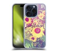 HEAD CASE GIRASOLE CUSTODIA COVER MORBIDA IN GEL PER APPLE iPHONE TELEFONI