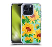 HEAD CASE GIRASOLE CUSTODIA COVER MORBIDA IN GEL PER APPLE iPHONE TELEFONI