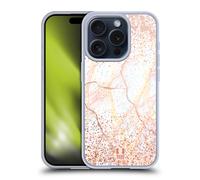 HEAD CASE GLITTERY MARBLE PRINTS CUSTODIA COVER MORBIDA IN GEL PER APPLE iPHONE