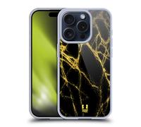 HEAD CASE GLITTERY MARBLE PRINTS CUSTODIA COVER MORBIDA IN GEL PER APPLE iPHONE