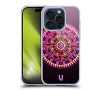 HEAD CASE GLOWING MANDALA CUSTODIA COVER MORBIDA IN GEL PER APPLE iPHONE PHONES