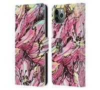 HEAD CASE GOCCE FLOREALI CUSTODIA COVER A PORTAFOGLIO PER APPLE iPHONE TELEFONI