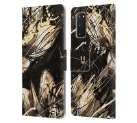 HEAD CASE GOCCE FLOREALI CUSTODIA COVER A PORTAFOGLIO PER SAMSUNG TELEFONI 1