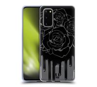 HEAD CASE GOCCIA NERA CUSTODIA COVER MORBIDA IN GEL PER SAMSUNG TELEFONI 1