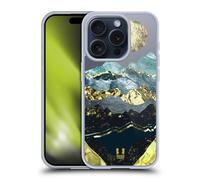 HEAD CASE GOLD LEAF LANDSCAPE ART CUSTODIA COVER MORBIDA IN GEL PER APPLE iPHONE