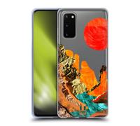 HEAD CASE GOLD LEAF LANDSCAPE ART CUSTODIA COVER MORBIDA IN GEL PER SAMSUNG 1