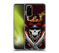 HEAD CASE GUERRIERI TESCHIO CUSTODIA COVER MORBIDA IN GEL PER SAMSUNG TELEFONI 1