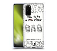 HEAD CASE GUITARIST PROBLEM CUSTODIA COVER MORBIDA IN GEL PER SAMSUNG TELEFONI 1