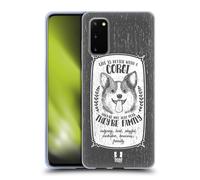 HEAD CASE HAND-DRAWN DOG BREEDS CUSTODIA COVER MORBIDA IN GEL PER SAMSUNG 1