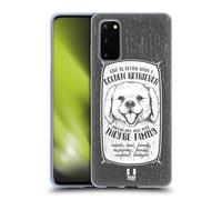 HEAD CASE HAND-DRAWN DOG BREEDS CUSTODIA COVER MORBIDA IN GEL PER SAMSUNG 1