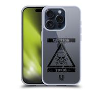 HEAD CASE HAZARD SYMBOLS 2 CUSTODIA COVER MORBIDA IN GEL PER APPLE iPHONE PHONES