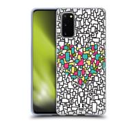 HEAD CASE HEART COLLECTION CUSTODIA COVER MORBIDA IN GEL PER SAMSUNG TELEFONI 1