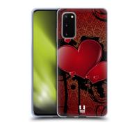 HEAD CASE HEART COLLECTION CUSTODIA COVER MORBIDA IN GEL PER SAMSUNG TELEFONI 1
