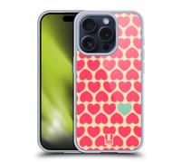 HEAD CASE HEART PATTERN CUSTODIA COVER MORBIDA IN GEL PER APPLE iPHONE TELEFONI