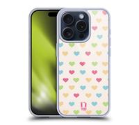 HEAD CASE HEART PATTERN CUSTODIA COVER MORBIDA IN GEL PER APPLE iPHONE TELEFONI