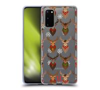 HEAD CASE ILLUSTRAZIONI DI NATALE CUSTODIA COVER MORBIDA IN GEL PER SAMSUNG 1