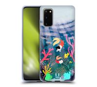 HEAD CASE ILLUSTRAZIONI SOTT'ACQUA CUSTODIA COVER MORBIDA IN GEL PER SAMSUNG 1