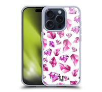 HEAD CASE IMPERO ROSA CUSTODIA COVER MORBIDA IN GEL PER APPLE iPHONE TELEFONI