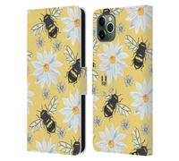 HEAD CASE INSETTI ACQUARELLO CUSTODIA COVER A PORTAFOGLIO PER APPLE iPHONE