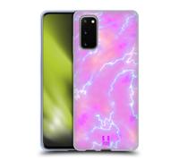 HEAD CASE IRIDISCENT MARBLE CUSTODIA COVER MORBIDA IN GEL PER SAMSUNG TELEFONI 1