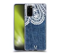 HEAD CASE JEANS E LACCI CUSTODIA COVER MORBIDA IN GEL PER SAMSUNG TELEFONI 1
