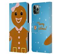 HEAD CASE JOLLY CHRISTMAS CUSTODIA COVER A PORTAFOGLIO PER APPLE iPHONE TELEFONI