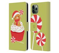 HEAD CASE JOLLY CHRISTMAS TOONS CUSTODIA COVER A PORTAFOGLIO PER APPLE iPHONE
