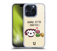 HEAD CASE KAWAII MACARON CUSTODIA COVER MORBIDA IN GEL PER APPLE iPHONE TELEFONI