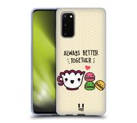 HEAD CASE KAWAII MACARON CUSTODIA COVER MORBIDA IN GEL PER SAMSUNG TELEFONI 1