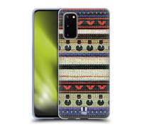 HEAD CASE KNITTED CHRISTMAS CUSTODIA COVER MORBIDA IN GEL PER SAMSUNG TELEFONI 1