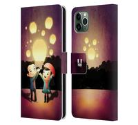 HEAD CASE LA LUCE DELL'AMORE CUSTODIA COVER A PORTAFOGLIO PER APPLE iPHONE