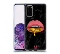 HEAD CASE LABBRA GOCCE CUSTODIA COVER MORBIDA IN GEL PER SAMSUNG TELEFONI 1