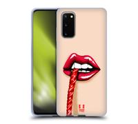 HEAD CASE LABBRA SEXY CUSTODIA COVER MORBIDA IN GEL PER SAMSUNG TELEFONI 1
