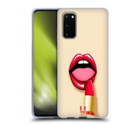 HEAD CASE LABBRA SEXY CUSTODIA COVER MORBIDA IN GEL PER SAMSUNG TELEFONI 1