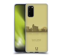 HEAD CASE LANDMARK SILHOUETTES - US CUSTODIA COVER MORBIDA IN GEL PER SAMSUNG 1