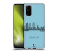 HEAD CASE LANDMARK SILHOUETTES - US CUSTODIA COVER MORBIDA IN GEL PER SAMSUNG 1