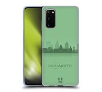 HEAD CASE LANDMARK SILHOUETTES - US CUSTODIA COVER MORBIDA IN GEL PER SAMSUNG 1