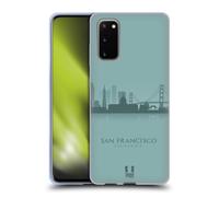 HEAD CASE LANDMARK SILHOUETTES - US CUSTODIA COVER MORBIDA IN GEL PER SAMSUNG 1