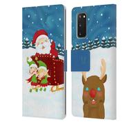 HEAD CASE LE SFORTUNE DI BABBO NATALE CUSTODIA COVER A PORTAFOGLIO PER SAMSUNG 1