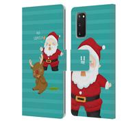 HEAD CASE LE SFORTUNE DI BABBO NATALE CUSTODIA COVER A PORTAFOGLIO PER SAMSUNG 1
