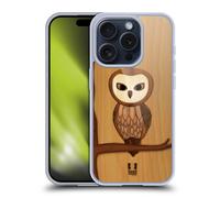 HEAD CASE LEGNO LAVORATO CUSTODIA COVER MORBIDA IN GEL PER APPLE iPHONE TELEFONI