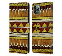 HEAD CASE LINEE ETNICHE CUSTODIA COVER A PORTAFOGLIO PER APPLE iPHONE TELEFONI
