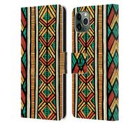 HEAD CASE LINEE ETNICHE CUSTODIA COVER A PORTAFOGLIO PER APPLE iPHONE TELEFONI