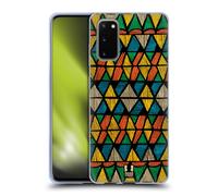 HEAD CASE LINEE ETNICHE CUSTODIA COVER MORBIDA IN GEL PER SAMSUNG TELEFONI 1