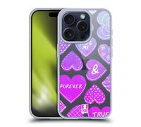 HEAD CASE LOVELY HEARTS CUSTODIA COVER MORBIDA IN GEL PER APPLE iPHONE TELEFONI